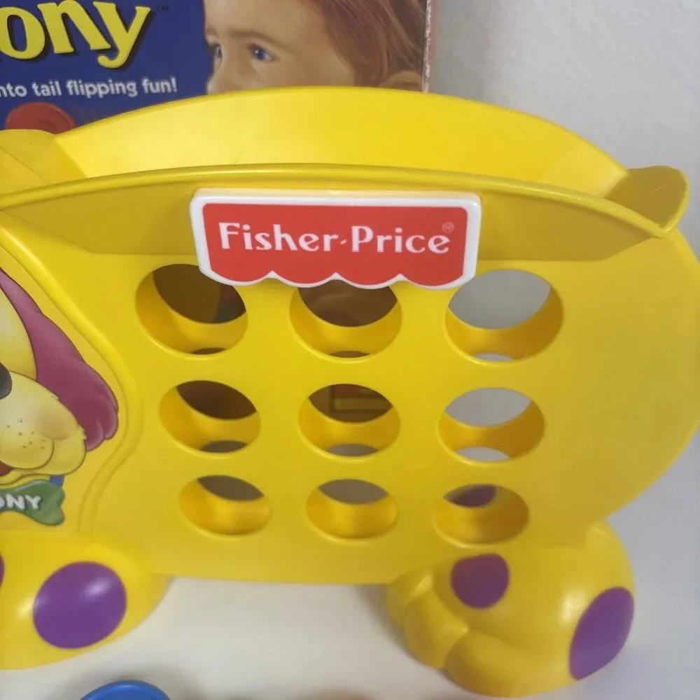 Vintage 1994 Tic Tac Tony Fisher Price Games Preschool Complete 12 Tokens